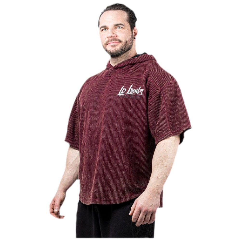 <tc>Legal Power</tc> Majica s kapuljačom Stone Wash Rag Top ''Boston''/Majica s kapuljačom/Crvena - Crvena