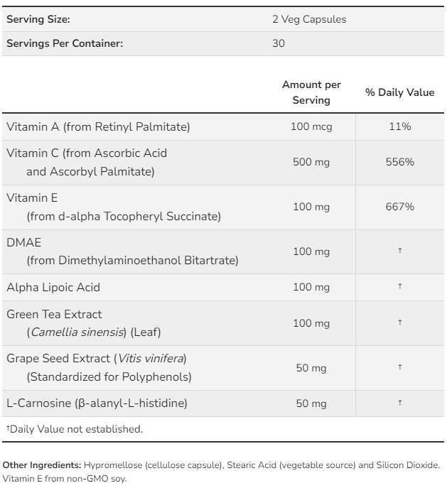 Wrinkle Rescue ™ - 60 kapsula