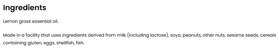 Esencijalno ulje limunske trave - 15 ml