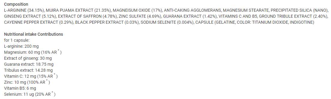 ChronoeRect CAPS | Seksualna izvedba - 4 kapsule