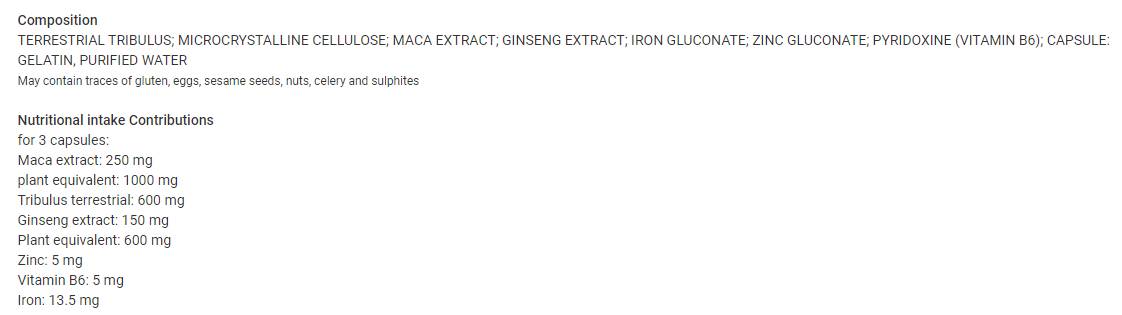 Željezo | Testo Booster - 90 kapsula