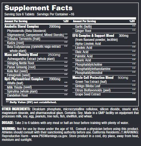 Prirodni kompleks sterola - 180 tableta