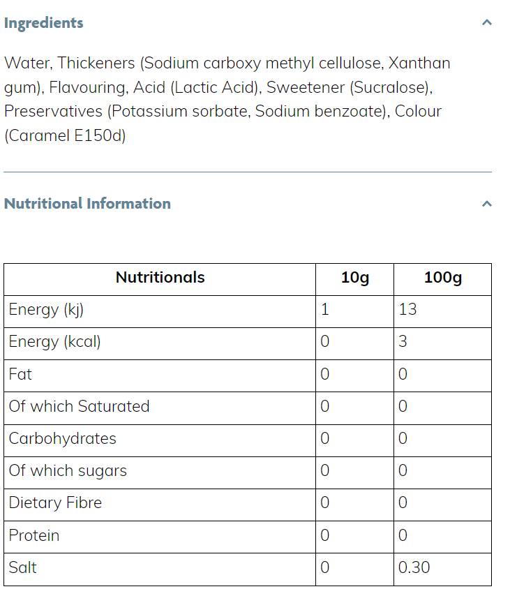 Mršavi sirup | Rođena torta - 425 ml