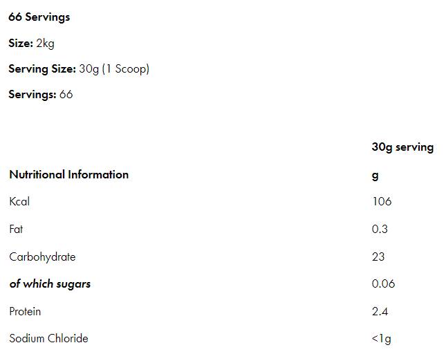 Krema od riže - 2000 grama