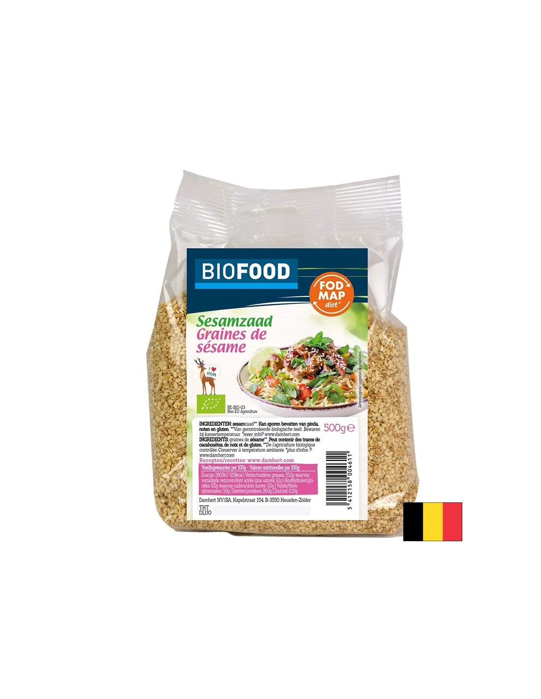 Sjemenke sezama (neobrijano), organsko, 500 g