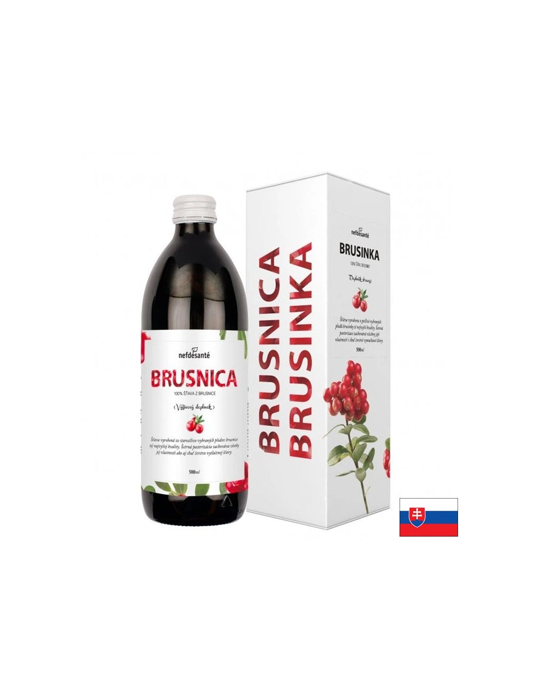 Sok od brusnica za mokraćni sustav, 500 ml, 10 doza