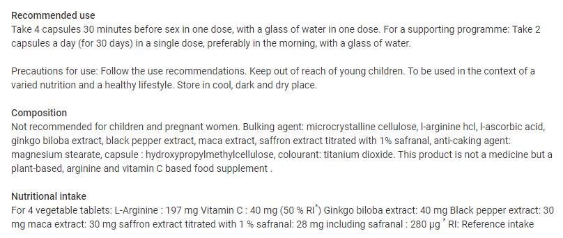 Super seks | Seksualni stimulans - 60 kapsula