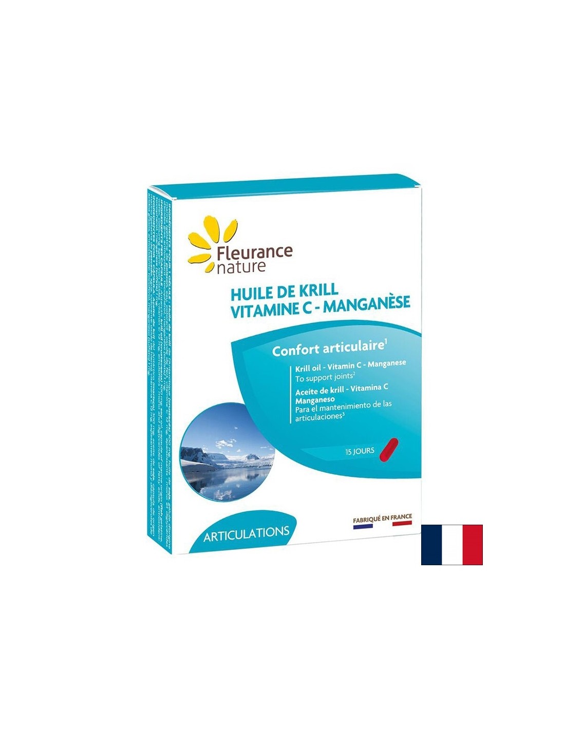 U prilog kostima i srcu - krill (ulje) + vitamin C i mangan, 300 mg x 15 kapsula