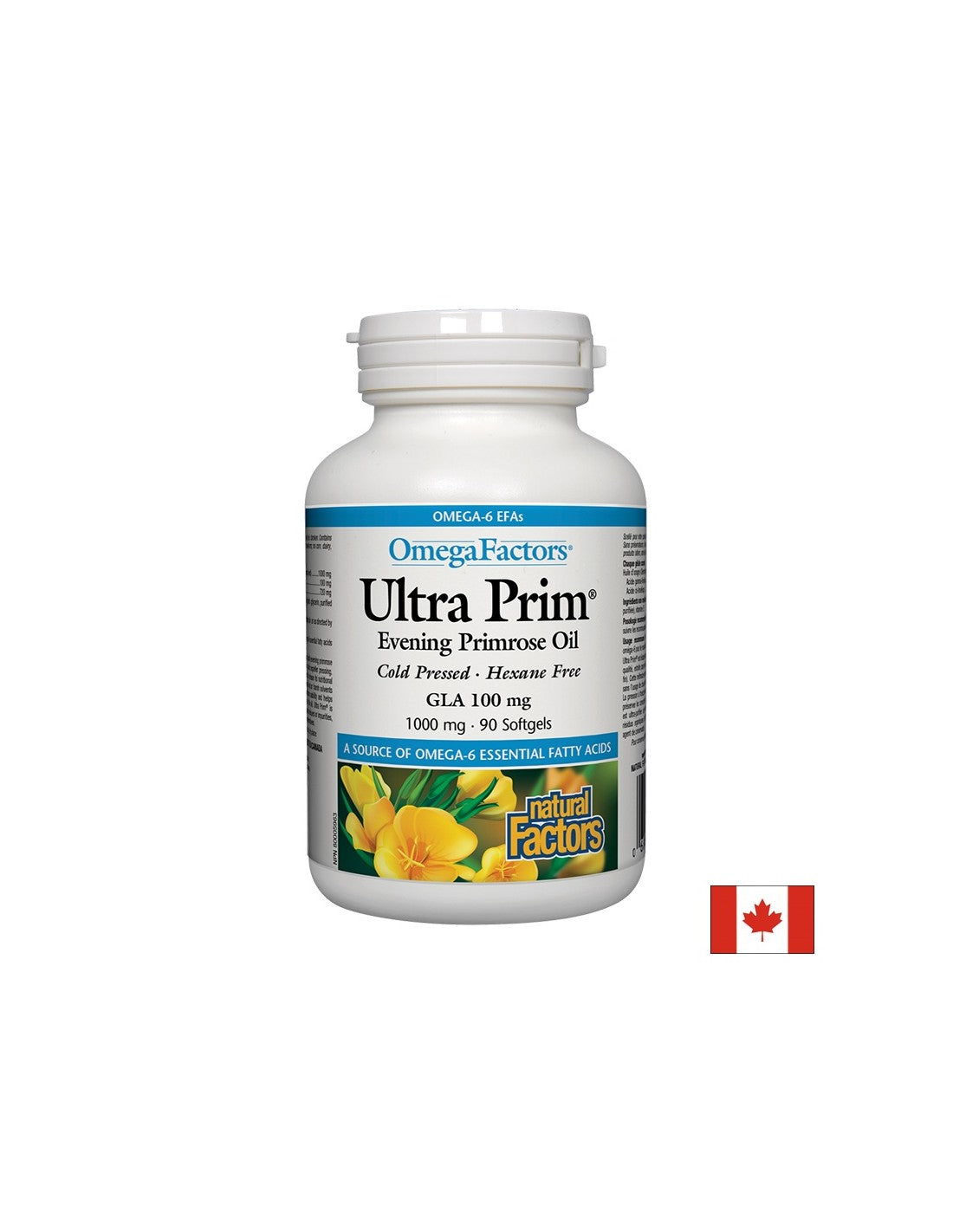 Ultra prim večernje primrose ulje 1000 mg - 90 gel kapsula