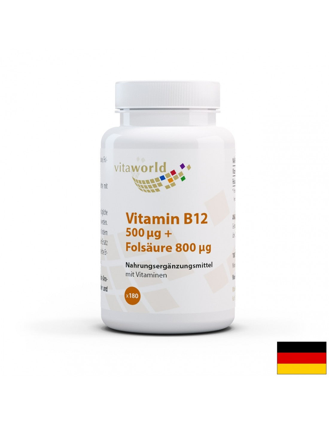 Vitamin B12 + folsäure / vitamin B12 + folna kiselina, 180 tableta