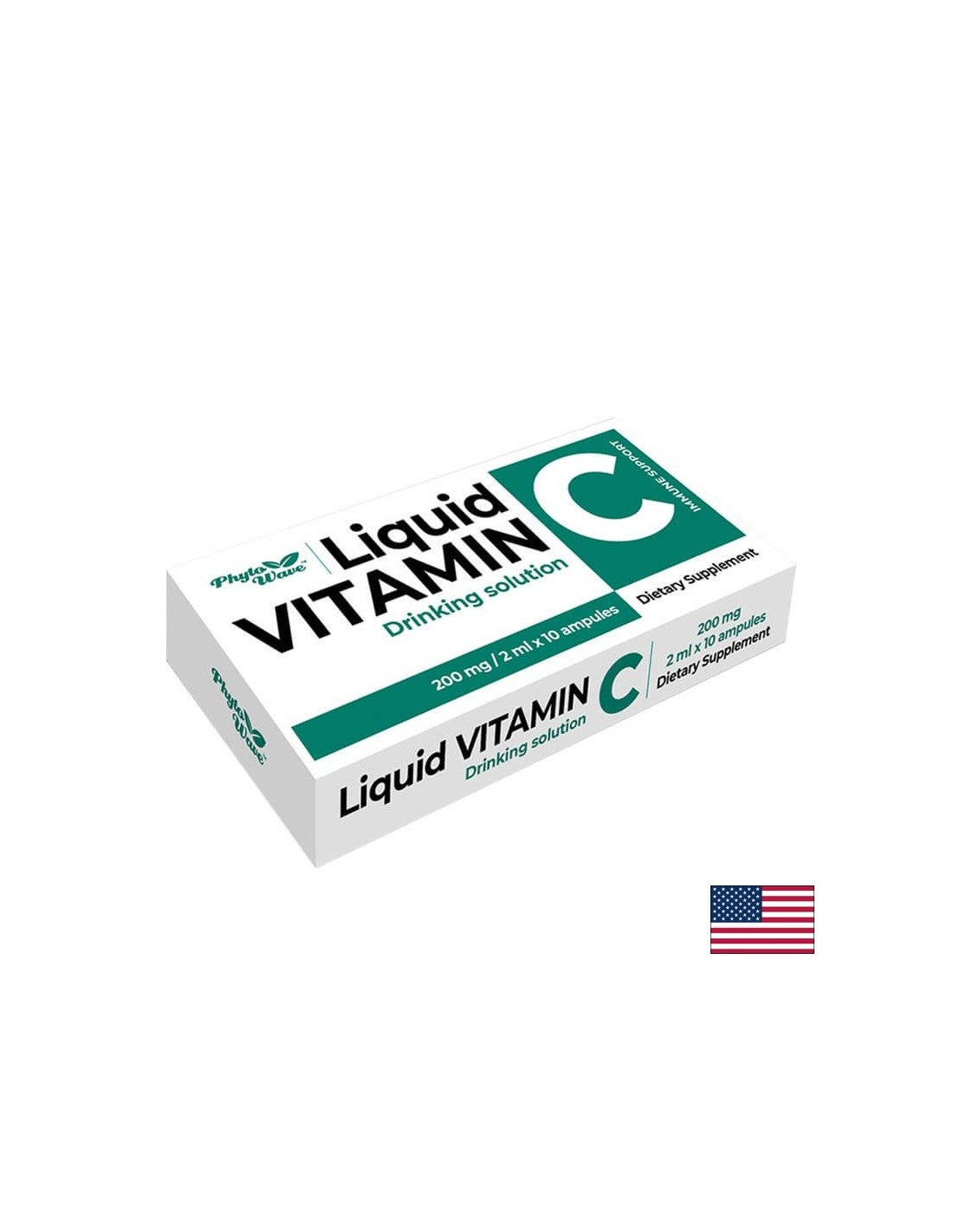 Vitamin C 200 mg - 2 ml, otopina x 10 ampula / kutija