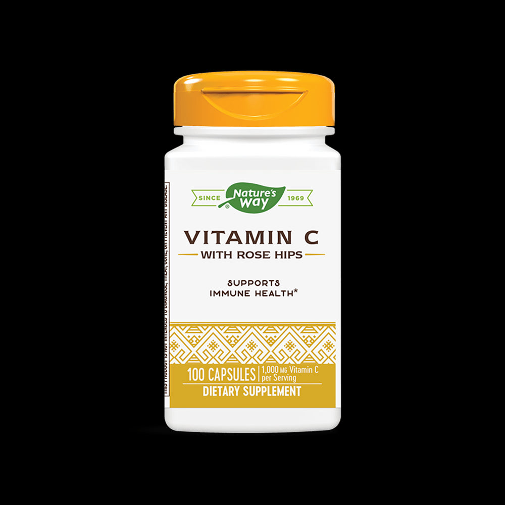 Vitamin C s ružičastim kukovima 500 mg - 100 kapsula