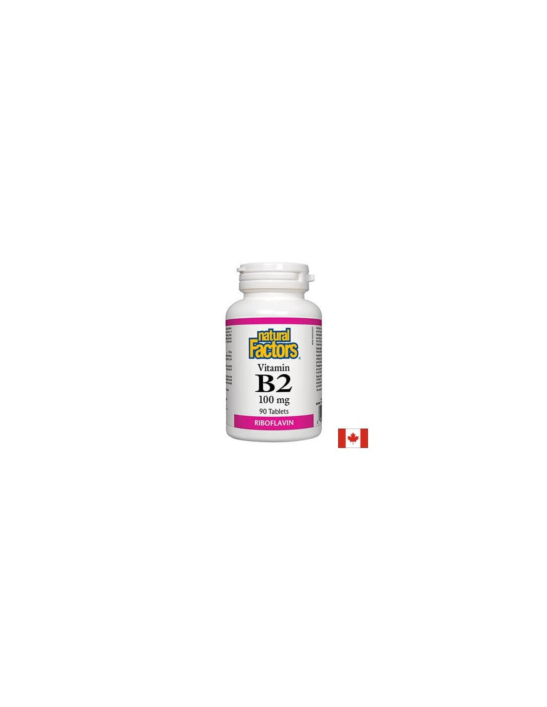 Vitamin B2 100 mg - 90 tableta