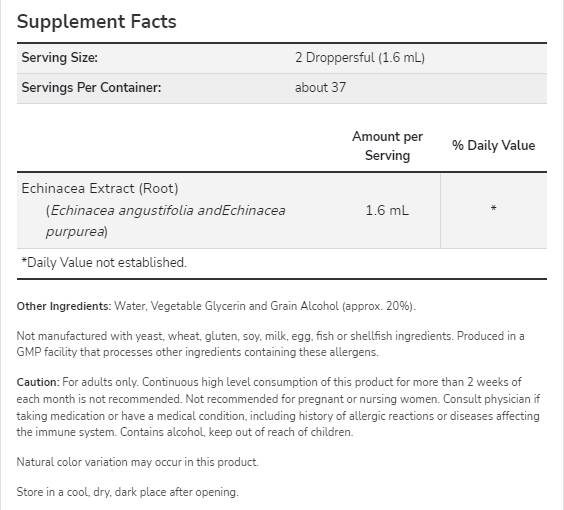 Echinacea tekući ekstrakt - 59 ml