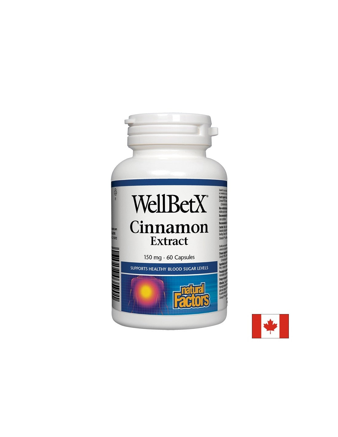 WellBetx® ekstrakt cimeta 150 mg - 60 kapsula