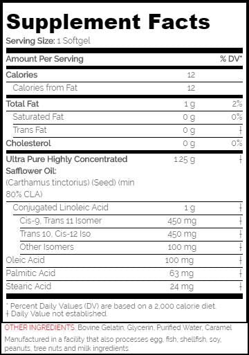 Čista CLA 1250 - 90 gel kapsula