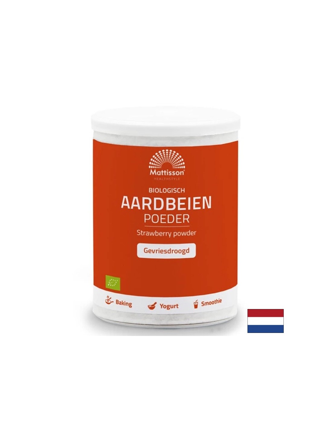 Prašak od jagoda - visok vitamin C i prirodni okus, 125 g