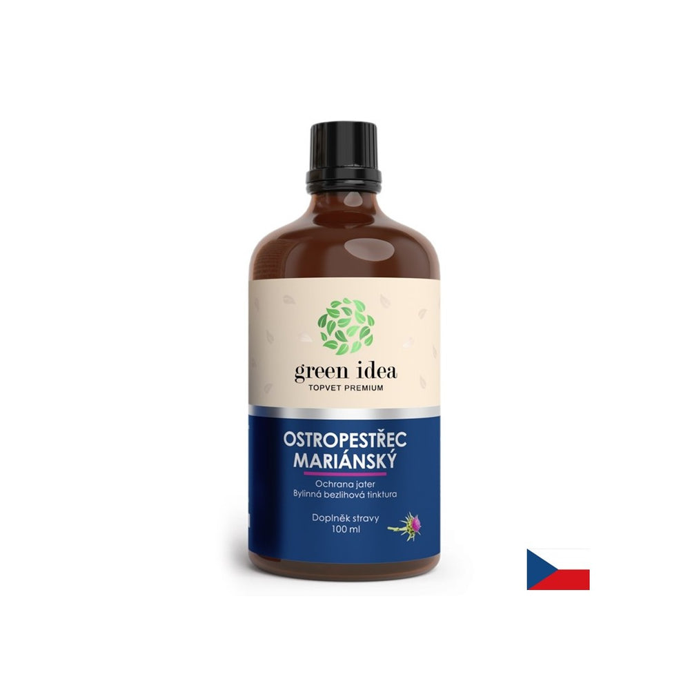 Zdravlje jetre - mlijeko čičak, 100 ml tinkture (bez alkohola)