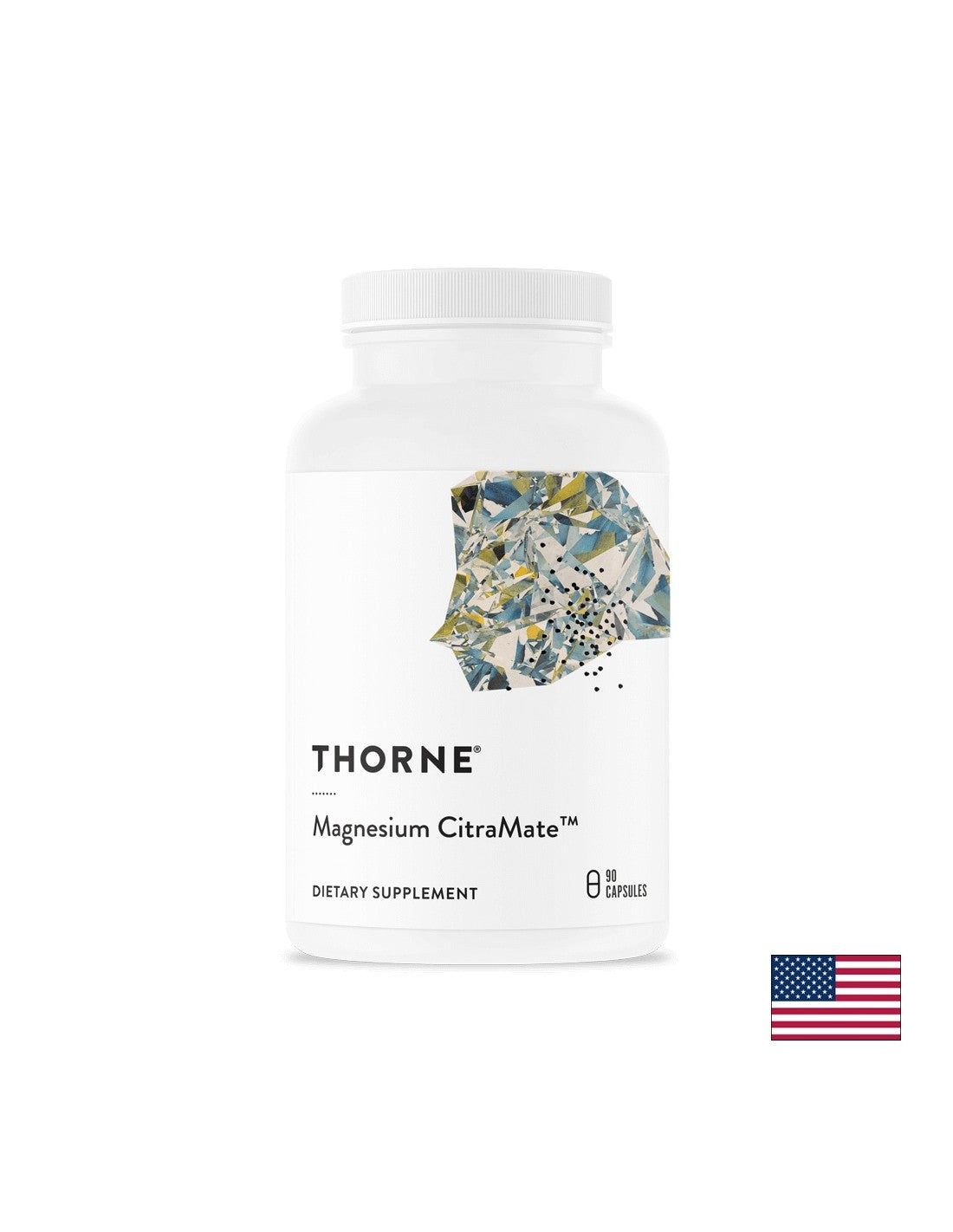 Heart and Muscle Health - Magnesium (Citrate/Malate), 135 mg x 90 capsules Thorne - Nutra Best Europe