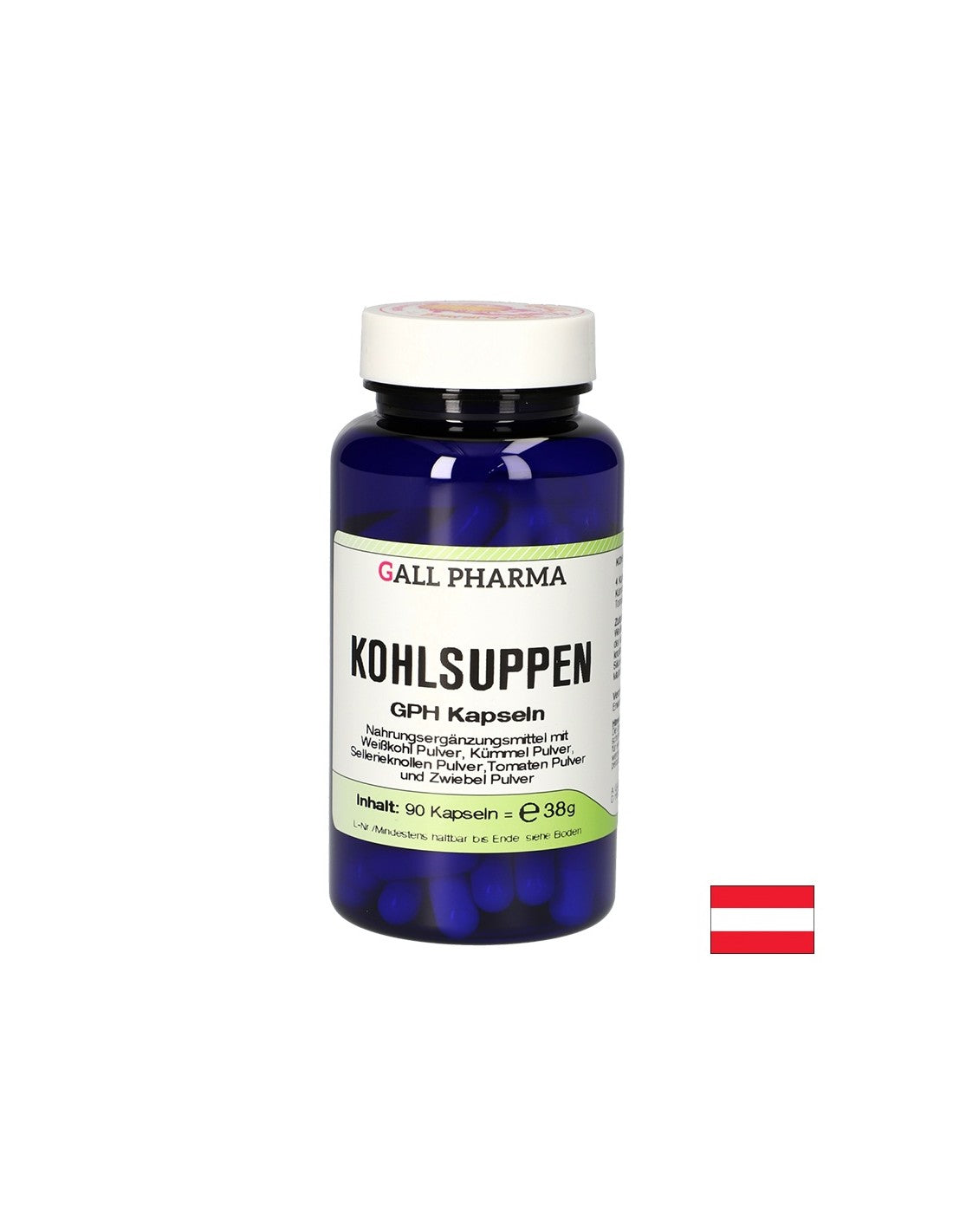 Zdrav gubitak težine - juha od kupusa, 90 kapsula