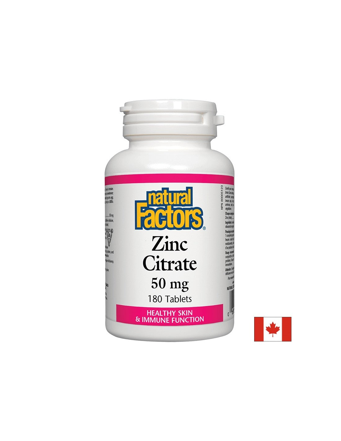 Cink citrat / Cink (citrat) 50 mg x 180 tableta <tc>Natural Factors</tc>