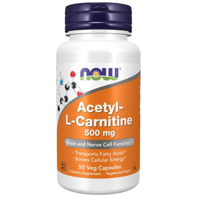 Acetyl L-Carnitine - 50 capsules - Nutra Best Europe