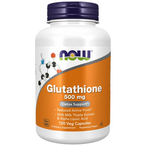Glutathione 500 mg - 120 capsules - Nutra Best Europe