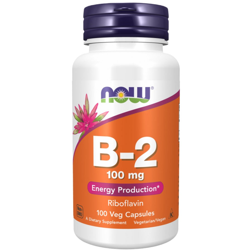 Vitamin B -2 / Riboflavin 100 mg - 100 kapsula