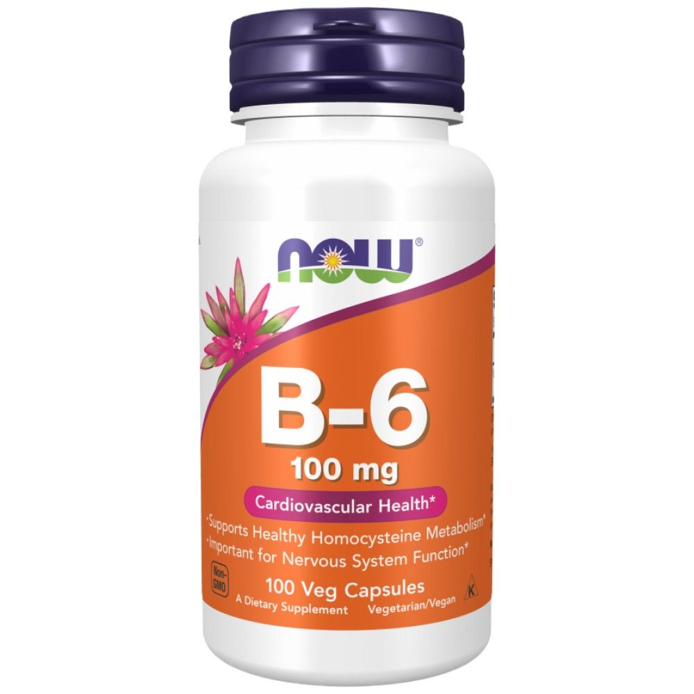 Vitamin B -6 100 mg - 100 kapsula