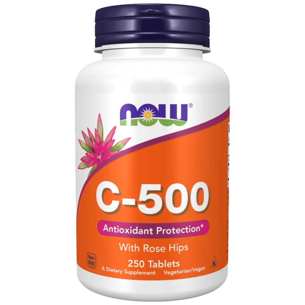 Vitamin C -500 s ružičastim kukovima - 250 tableta