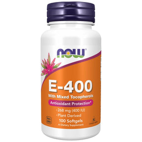 Vitamin E-400 IU D-Alpha - 100 Gel capsules - Nutra Best Europe