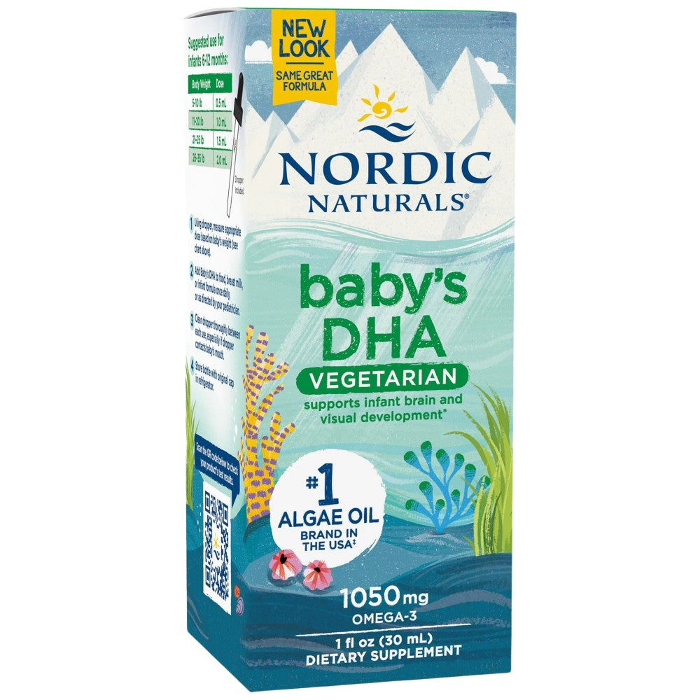 Dječja DHA | 1050mg omega -3 vegetarijanac - 30 ml