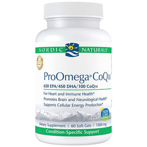 ProOmega CoQ10 - 60 Gel capsules - Nutra Best Europe