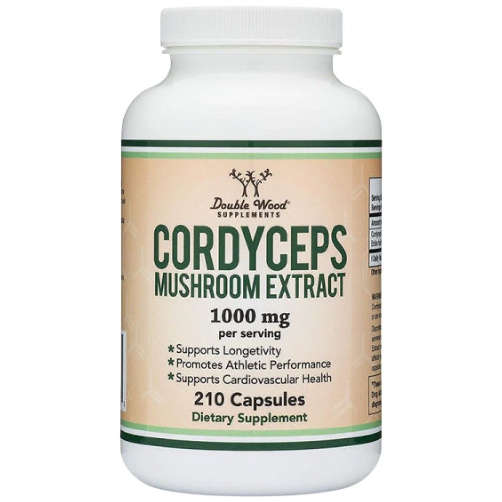 Cordyceps ekstrakt gljiva 1000 mg - 210 kapsula