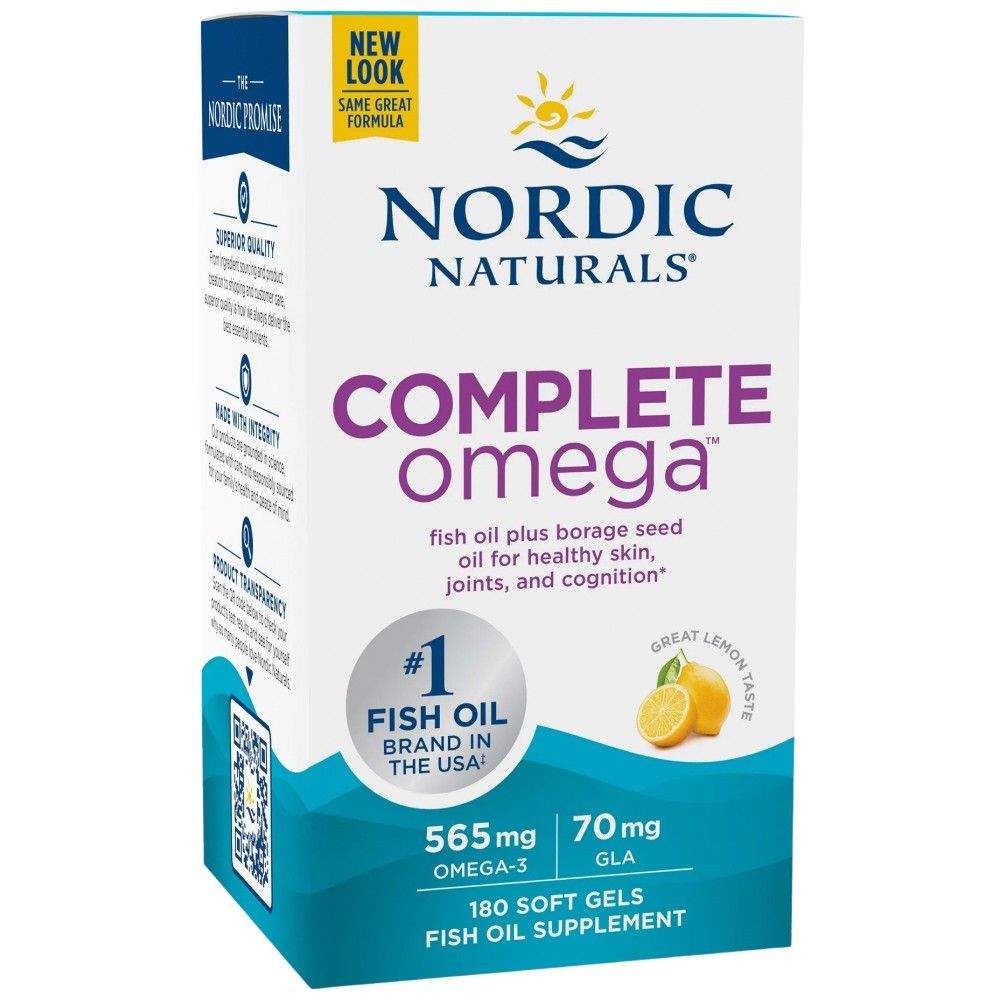 Kompletna omega 565 mg - 180 Softgels
