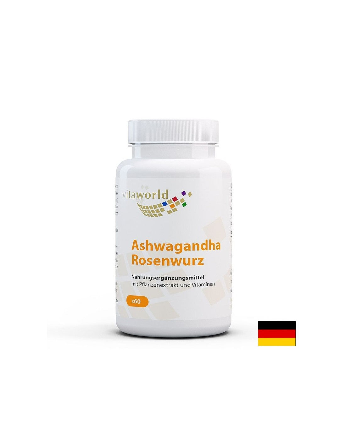 Depresija i anksioznost - Ashwagandha + zlatni korijen i vitamin B1 i B5, 60 kapsula