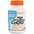BEST CoQ10 with Bioperine 100 mg - 120 capsules - Nutra Best Europe