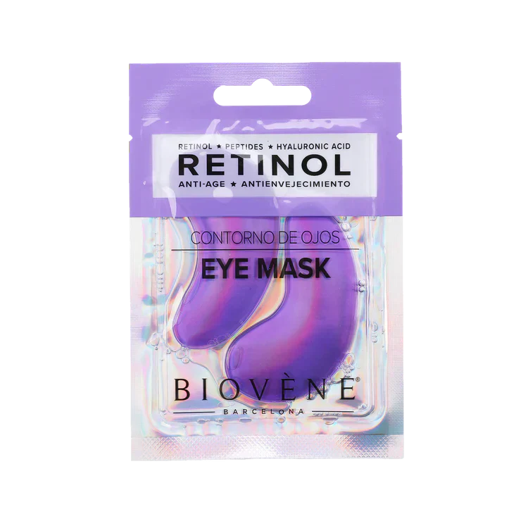 Retinol maska ​​za oči s peptidima i hijaluronskom kiselinom za pomlađivanje 1 par