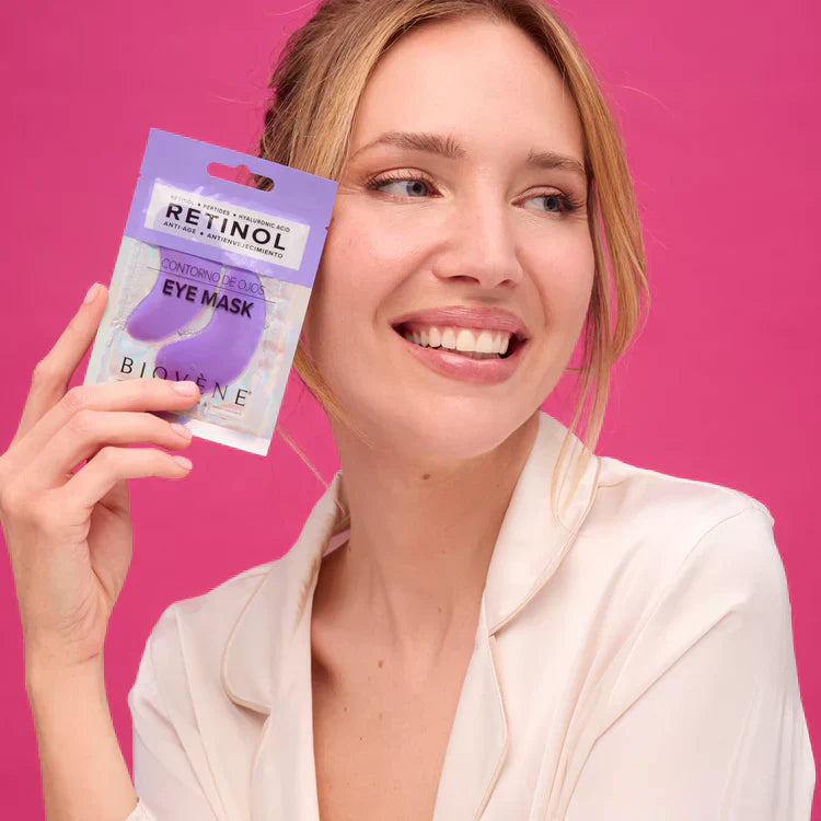 Retinol maska ​​za oči s peptidima i hijaluronskom kiselinom za pomlađivanje 1 par