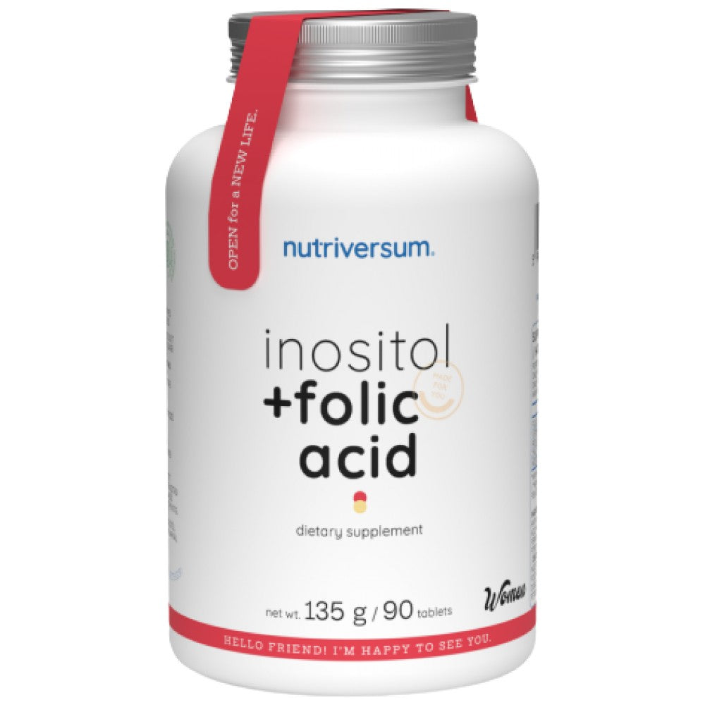 Inozitol + folna kiselina za žene - 90 tableta