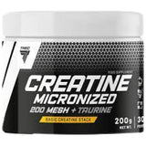 Kreatin mikronizirano 200 mrežice + taurine | Visokokvalitetni kreatin monohidratni prah - 200 grama