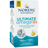 Ultimate omega -D3 1280 mg - 60 gel kapsula