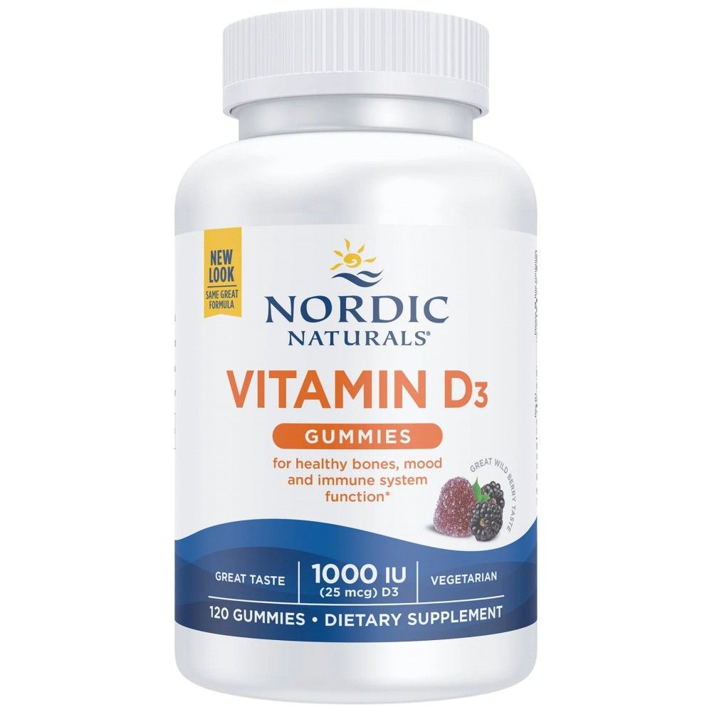 Vitamin D3 Gummies 1000 IU - 120 guma