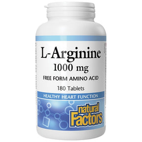 L-Arginine 1000 mg - 180 Tablets - Nutra Best Europe