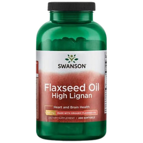 Flaxseed Oil High Lignan 200 Gel capsules - Nutra Best Europe