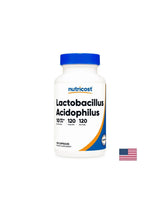 Lactobacillus Acidophilus 10 milijardi aktivnih probiotika - Ravnoteža crijeva i probiotička zaštita, 120 kapsula