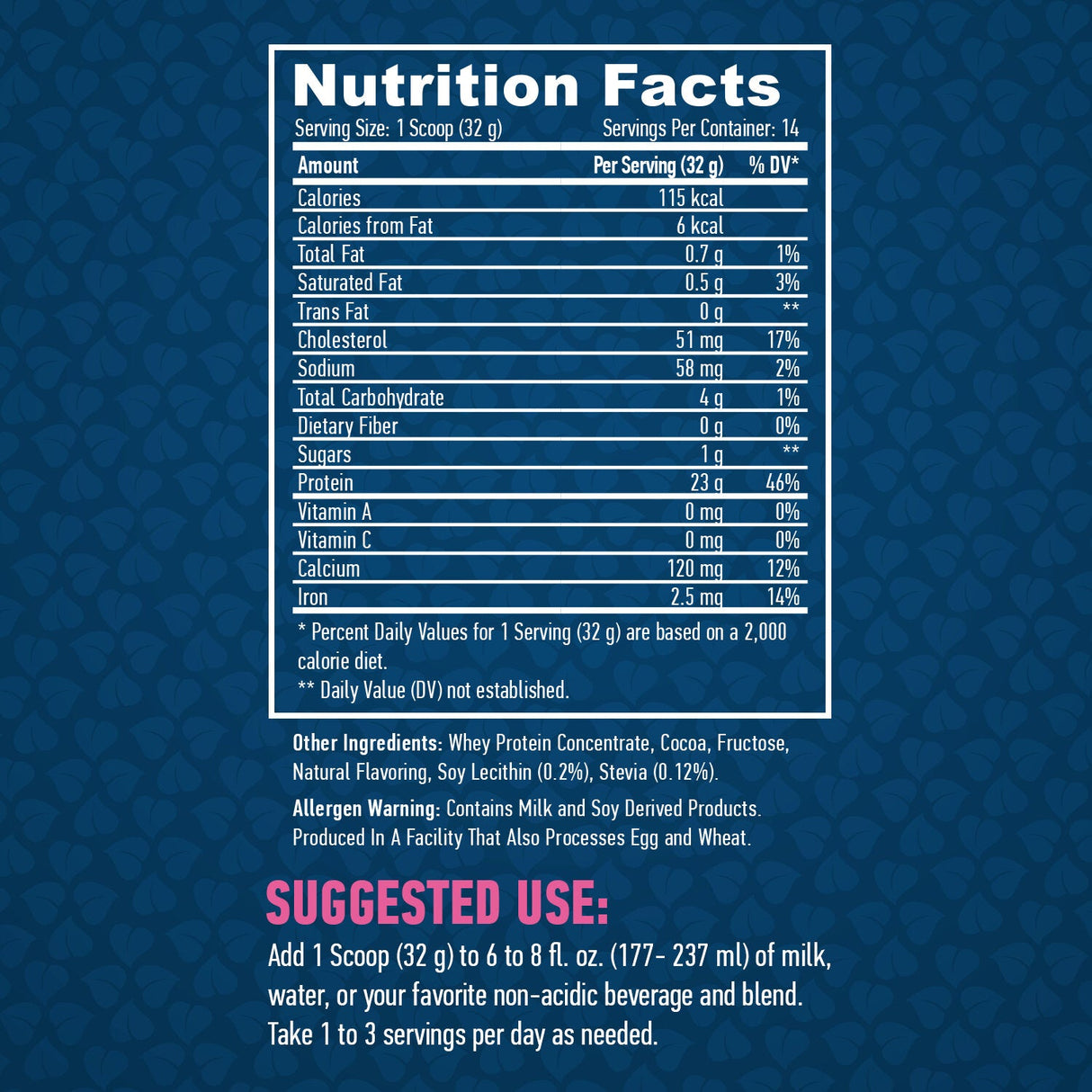 100% potpuno prirodni protein sirutke/prirodni kakao - 0,454 kg