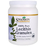 100% čiste granule lecitina (ne-GMO) 454 grama