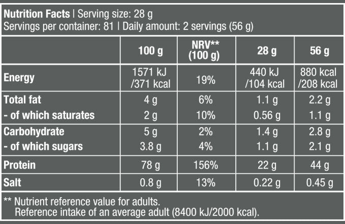 100% čista sirutka - 4,00 kg