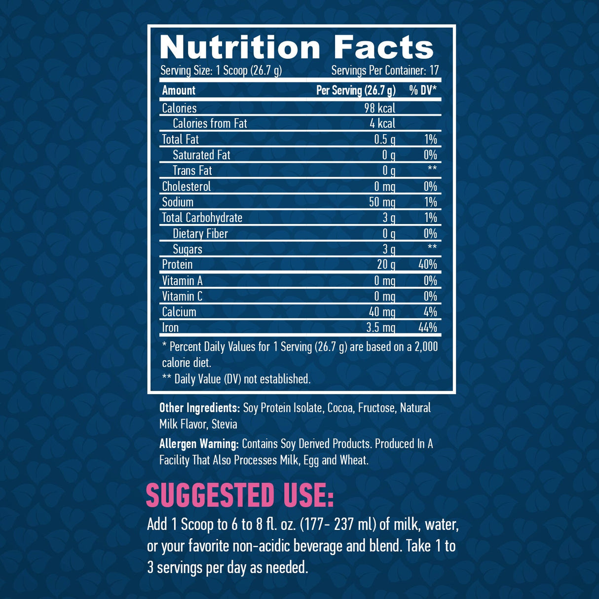 100% izolat sojinog proteina/BEZ GMO